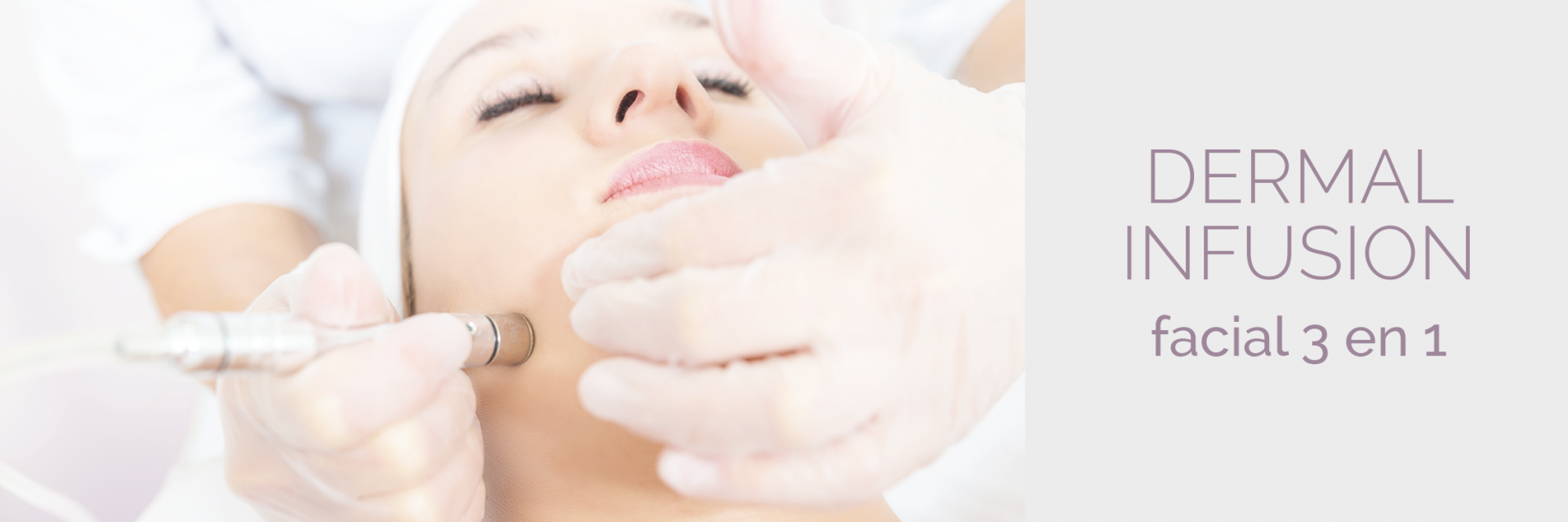 Dermalinfusion une exfoliation 3 en 1