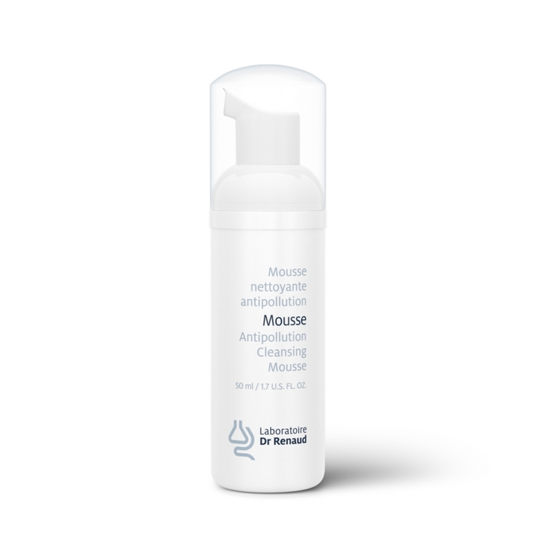 Mousse nettoyante antipollution